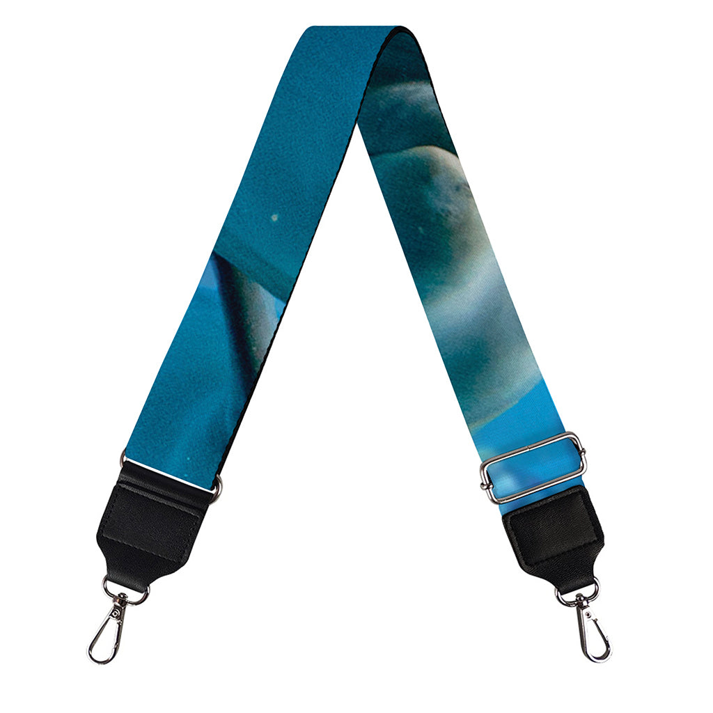 Cute Dolphins In The Ocean Print Bag Strap
