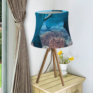 Cute Dolphins In The Ocean Print Bell Lamp Shade