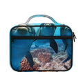 Cute Dolphins In The Ocean Print Briefcase Bible Bag