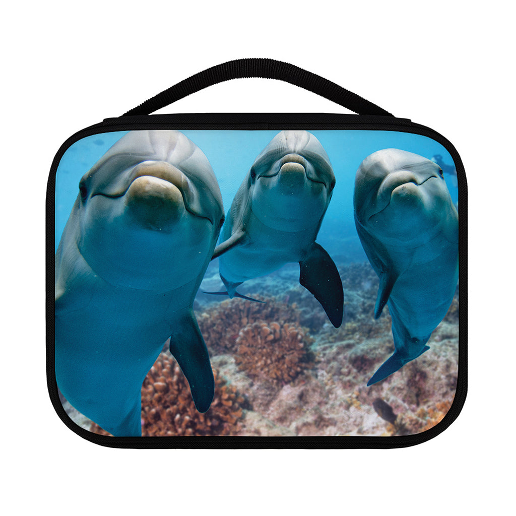 Cute Dolphins In The Ocean Print Classic Bible Case