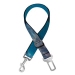 Cute Dolphins In The Ocean Print Dog Seat Belt