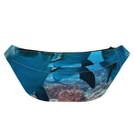 Cute Dolphins In The Ocean Print Fanny Pack