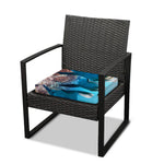 Cute Dolphins In The Ocean Print Outdoor Seat Cushion Cover