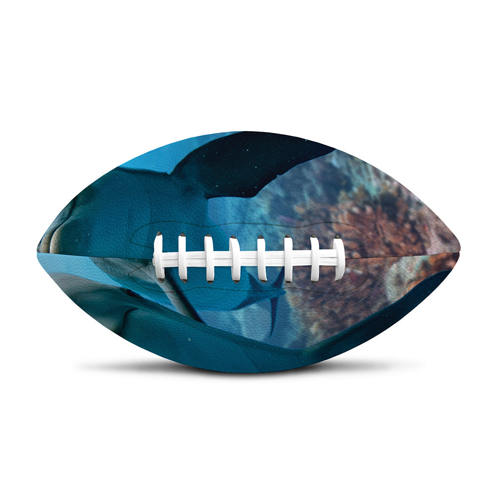 Cute Dolphins In The Ocean Print Rugby Ball