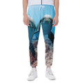Cute Dolphins In The Ocean Print Joggers