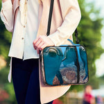 Cute Dolphins In The Ocean Print Shoulder Strap Bible Bag