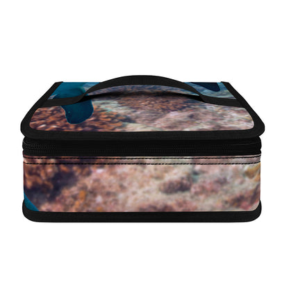 Cute Dolphins In The Ocean Print Small Lunch Bag