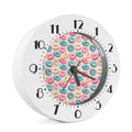 Cute Donut Pattern Print Alarm Clock