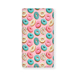Cute Donut Pattern Print Baby Crib Sheet