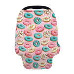 Cute Donut Pattern Print Baby Seat Cover