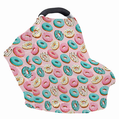Cute Donut Pattern Print Baby Seat Cover