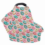 Cute Donut Pattern Print Baby Seat Cover