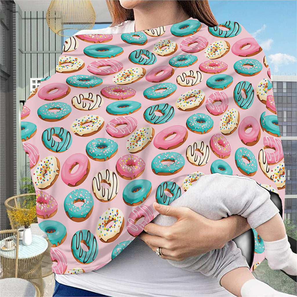 Cute Donut Pattern Print Baby Seat Cover