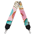Cute Donut Pattern Print Bag Strap