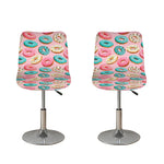 Cute Donut Pattern Print Bar Stool Covers
