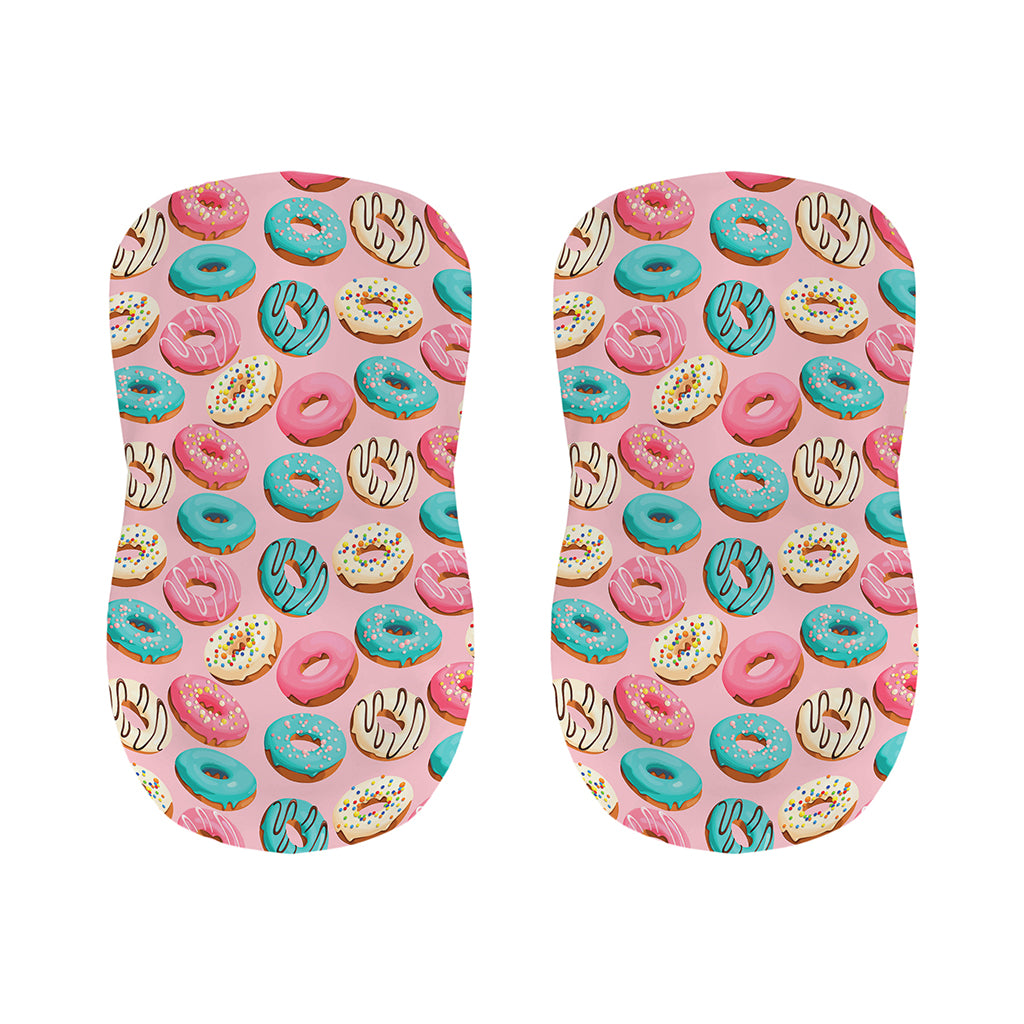 Cute Donut Pattern Print Bar Stool Covers