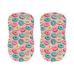 Cute Donut Pattern Print Bar Stool Covers