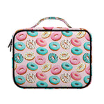 Cute Donut Pattern Print Briefcase Bible Bag