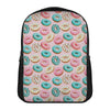 Cute Donut Pattern Print Casual Backpack