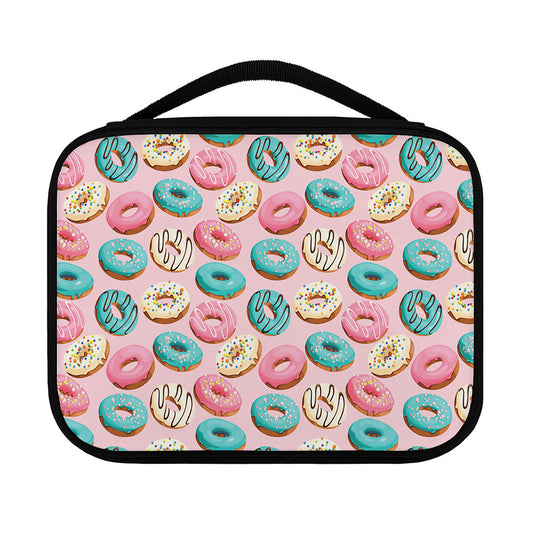 Cute Donut Pattern Print Classic Bible Case
