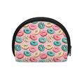 Cute Donut Pattern Print Coin Purse