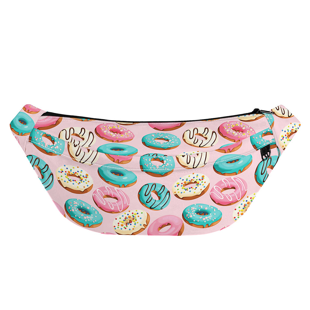 Cute Donut Pattern Print Fanny Pack