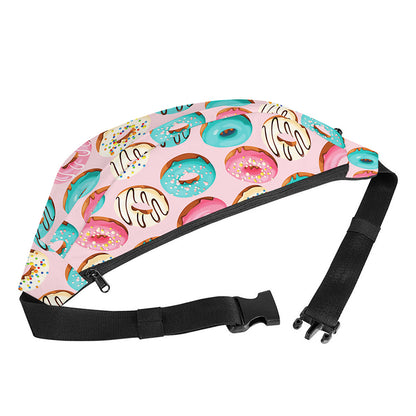 Cute Donut Pattern Print Fanny Pack