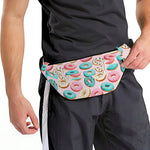 Cute Donut Pattern Print Fanny Pack