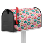 Cute Donut Pattern Print Mailbox Cover