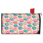 Cute Donut Pattern Print Mailbox Cover