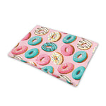 Cute Donut Pattern Print Pet Cooling Mat Cover