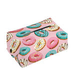 Cute Donut Pattern Print Rectangle Tissue Box Cover