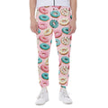 Cute Donut Pattern Print Joggers