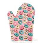 Cute Donut Pattern Print Single Oven Mitt