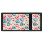 Cute Donut Pattern Print Trifold Wallet