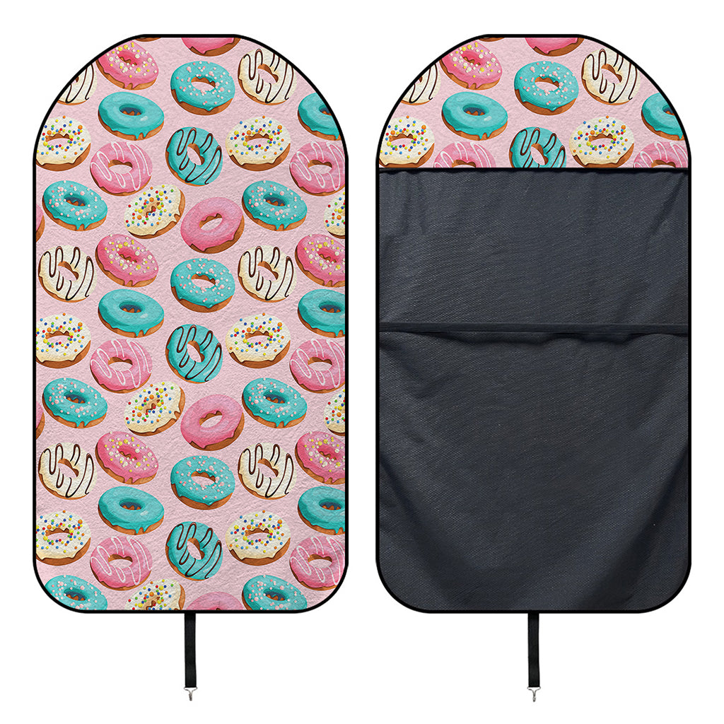 Cute Donut Pattern Print Waterproof Car Seat Cover
