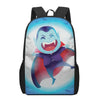 Cute Dracula Print 17 Inch Backpack