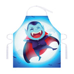 Cute Dracula Print Adjustable Apron