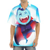 Cute Dracula Print Aloha Shirt