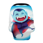 Cute Dracula Print Baby Seat Cover