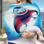 Cute Dracula Print Baby Seat Cover