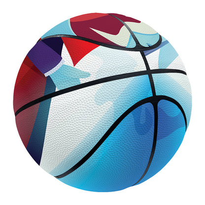 Cute Dracula Print Basketball