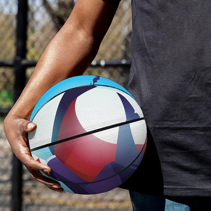 Cute Dracula Print Basketball