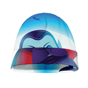 Cute Dracula Print Beanie