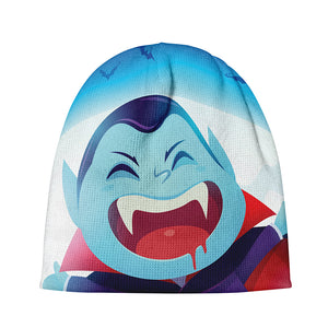 Cute Dracula Print Beanie