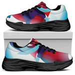 Cute Dracula Print Black Chunky Shoes