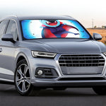 Cute Dracula Print Car Windshield Sun Shade