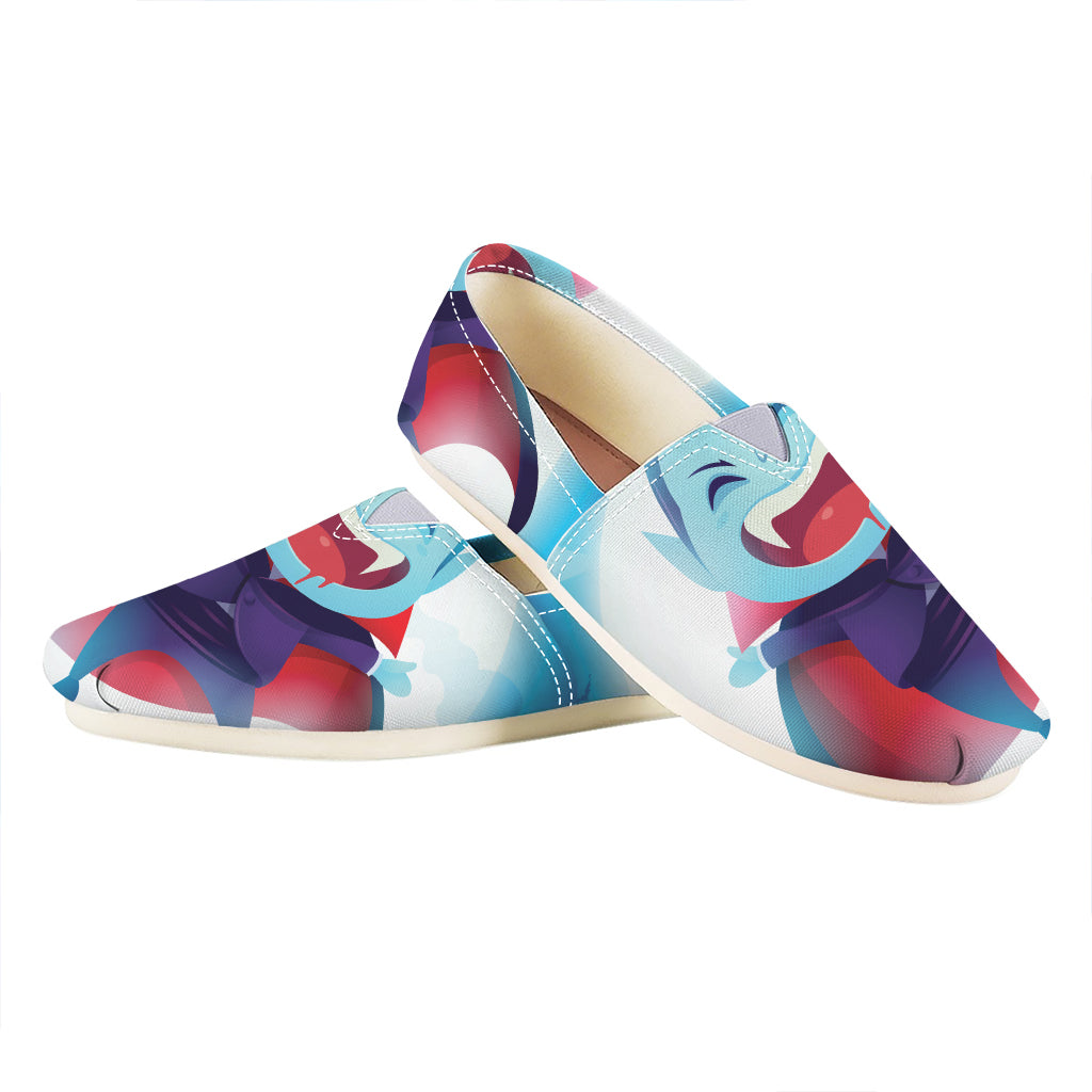 Cute Dracula Print Casual Shoes