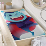 Cute Dracula Print Changing Pad Cover