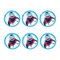 Cute Dracula Print Coaster Set